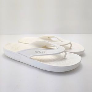 Crocs Classic II Flip White Mens 12